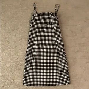 Black and White Gingham dress
